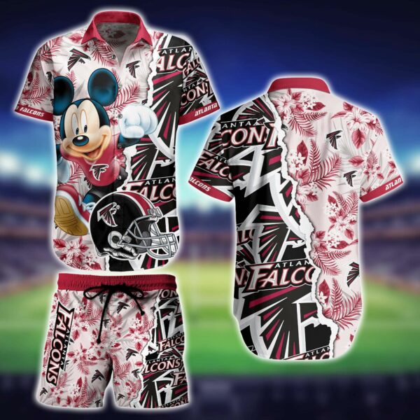 Atlanta Falcons Mickey Mouse Summer Hawaiian Shirt