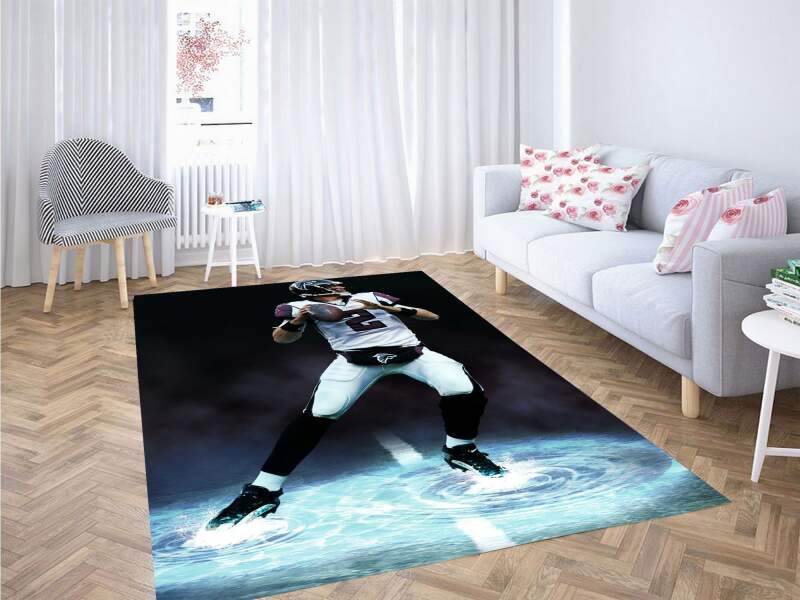 Atlanta Falcons Nfl Edit Carpet Rectangle Rug