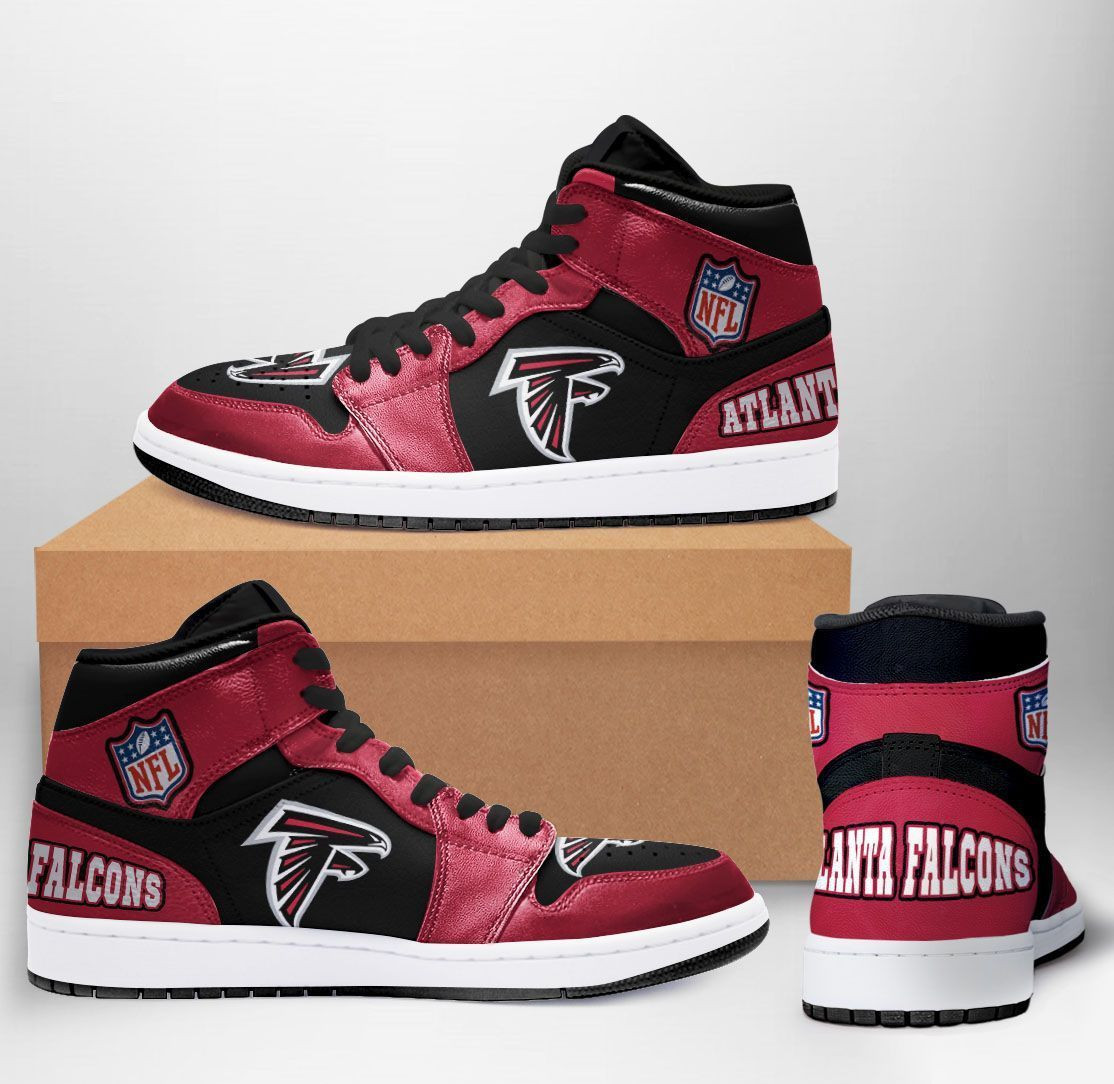 Atlanta Falcons NFL Football Team Sneakers Gift For Fans High Top Air Jordan Sneaker, Air Jordan Hightop