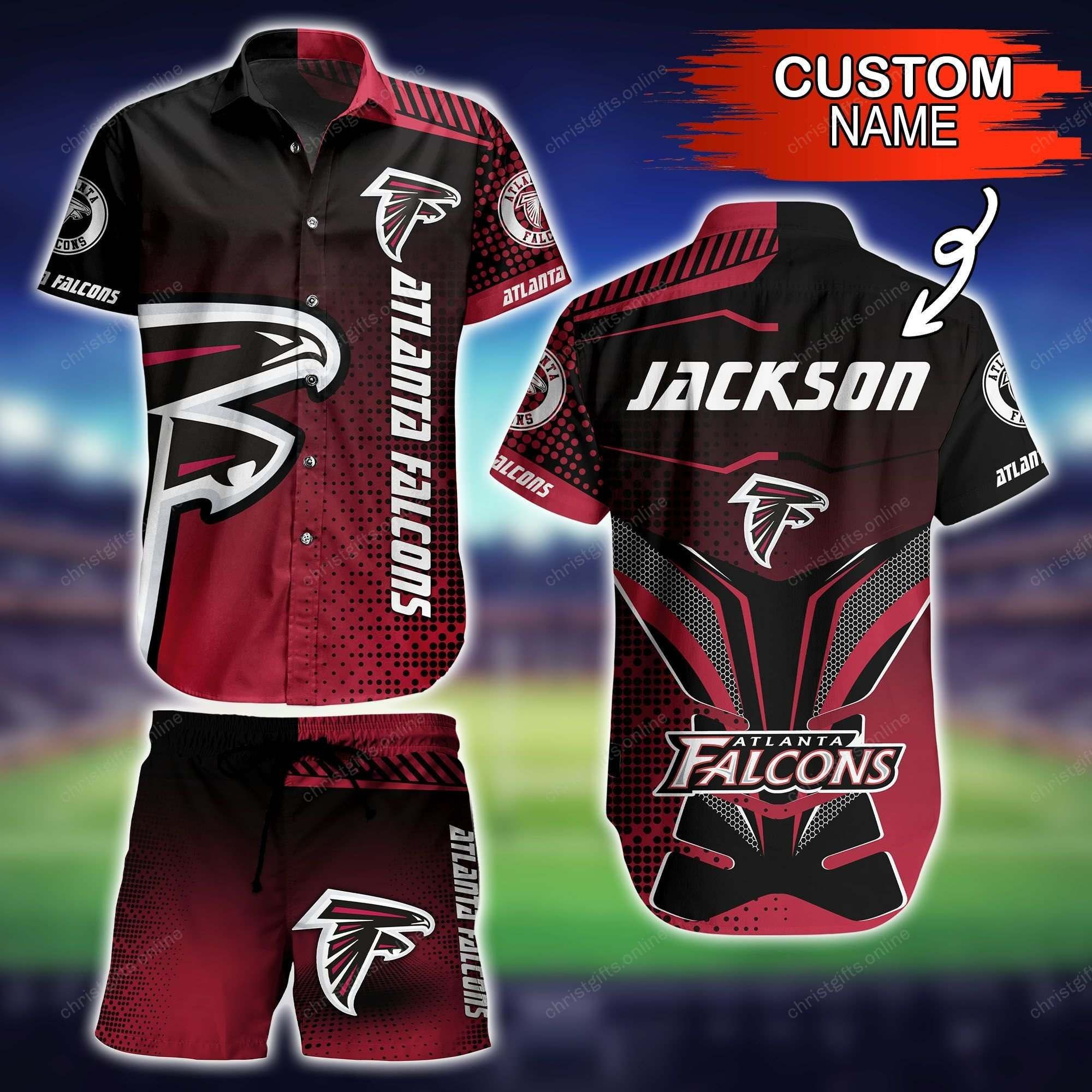 Atlanta Falcons Nfl Personalize Hawaii Shirt Style
