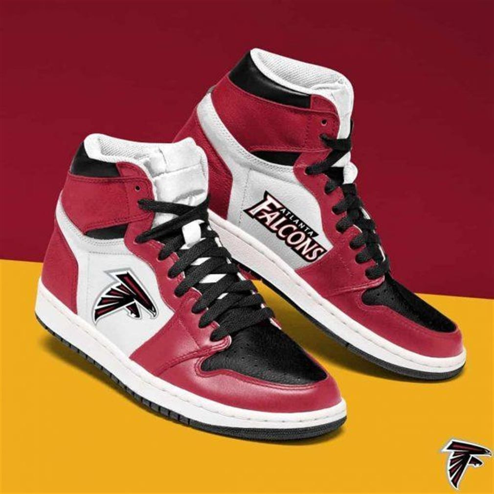 Atlanta Falcons NFL Team Sneakers Gift For Fans High Top Air Jordan Sneaker, Air Jordan Hightop