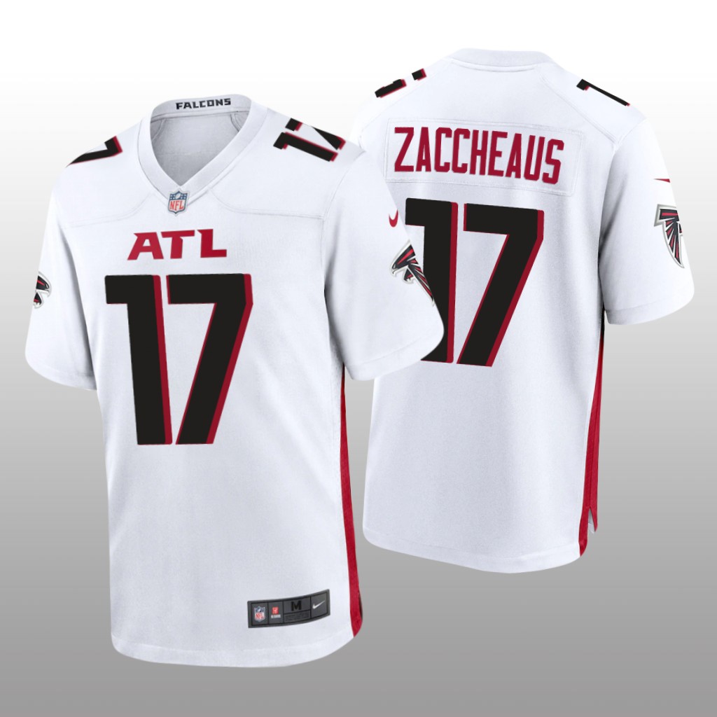 Atlanta Falcons Olamide Zaccheaus White Jersey Game - Men's