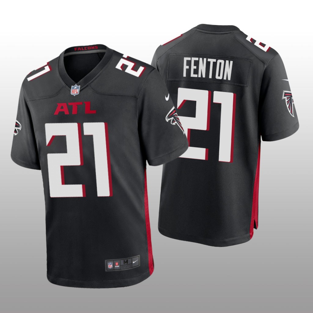 Atlanta Falcons Rashad Fenton Black Jersey Game - Men's