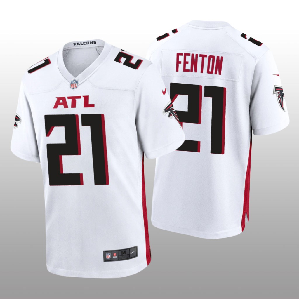 Atlanta Falcons Rashad Fenton White Jersey Game - Men's