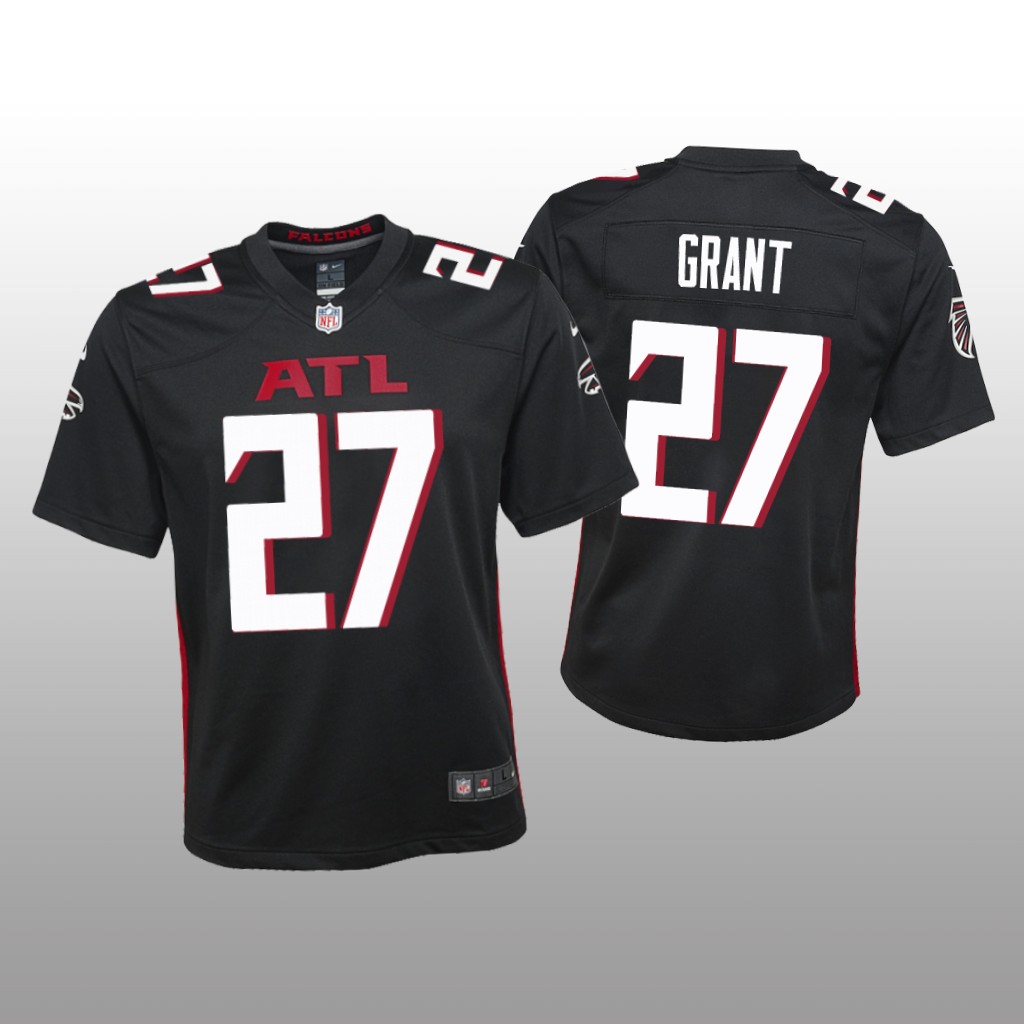 Atlanta Falcons Richie Grant Black Jersey Game - Youth