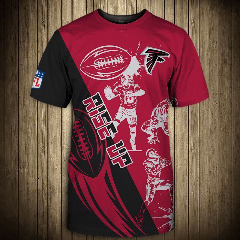 Atlanta Falcons T-Shirt Graphic Balls Gift S
