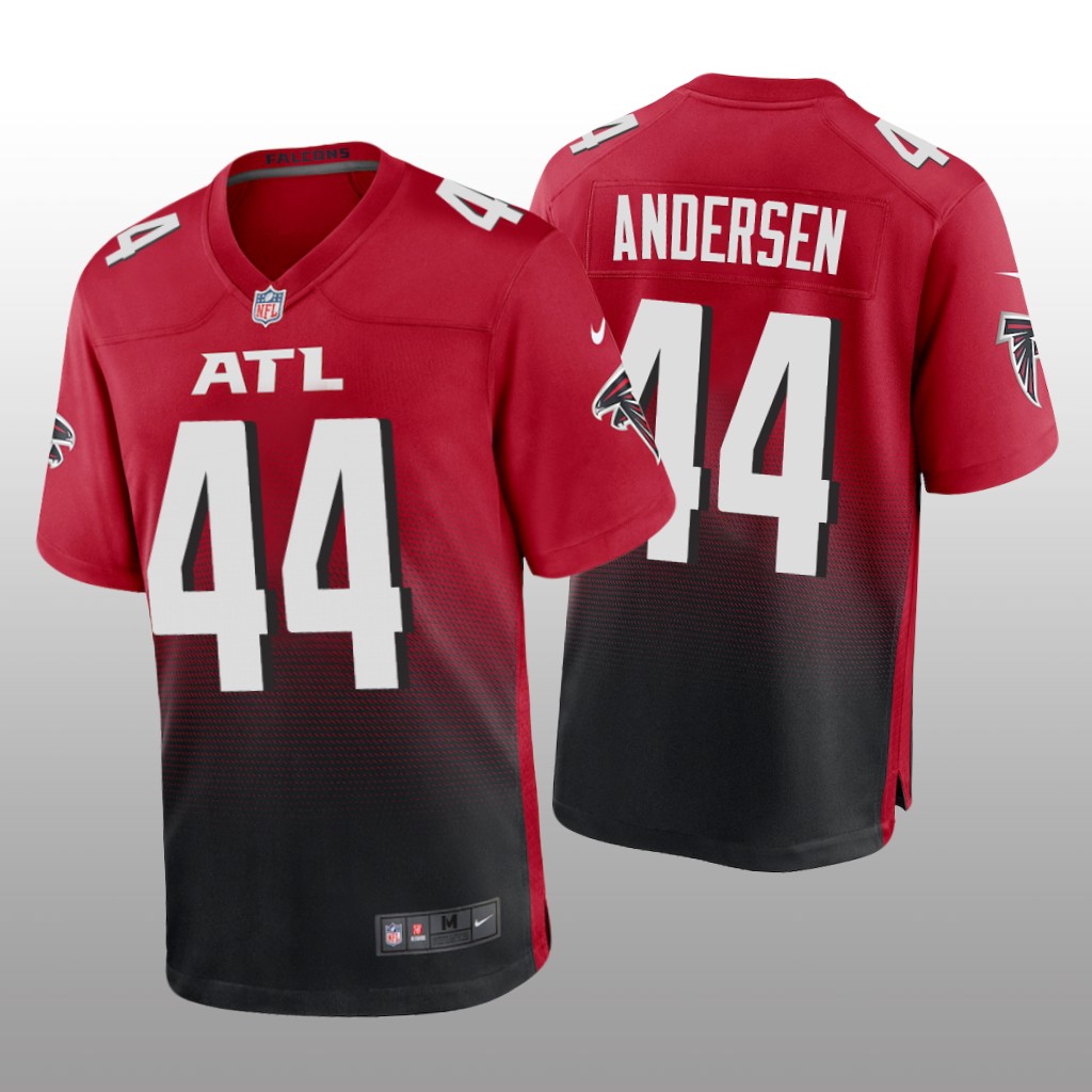 Atlanta Falcons Troy Andersen Red Jersey Game - Men's