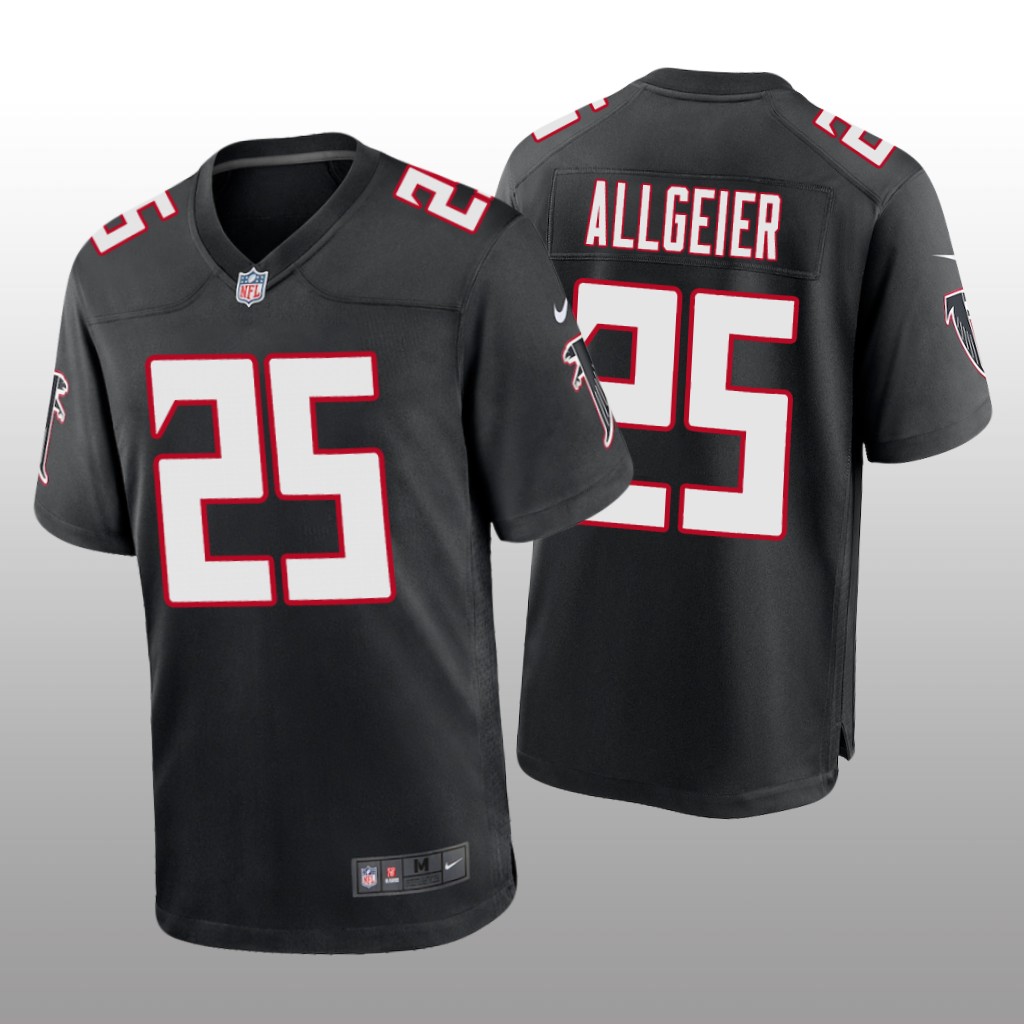 Atlanta Falcons Tyler Allgeier Black Jersey Throwback Game - Men's