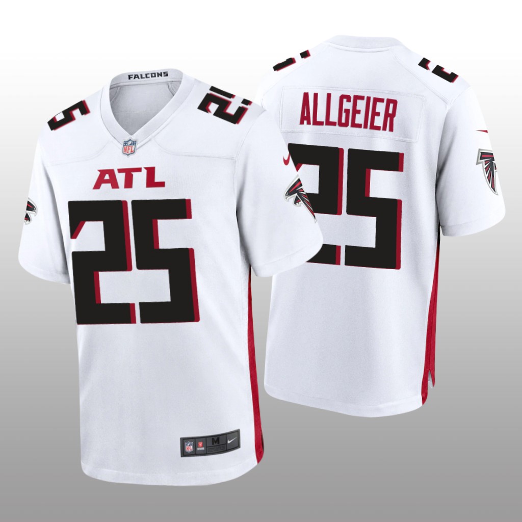 Atlanta Falcons Tyler Allgeier White Jersey Game - Men's