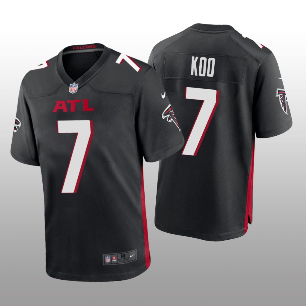 Atlanta Falcons Younghoe Koo Black Jersey Game - Men's