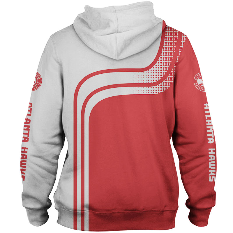 Atlanta Hawks 3D Hoodie Gift For Fans Cheap Basketball For Fans NBA Hoodie