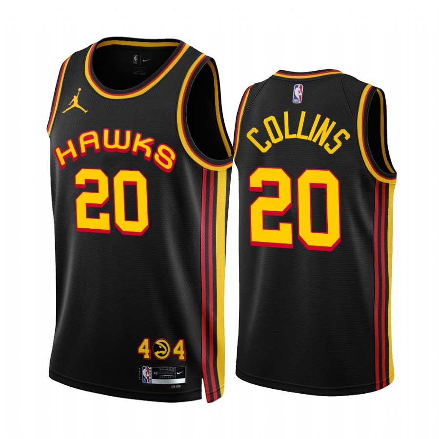 Atlanta Hawks John Collins 2022-23 Black Statement Edition Jersey