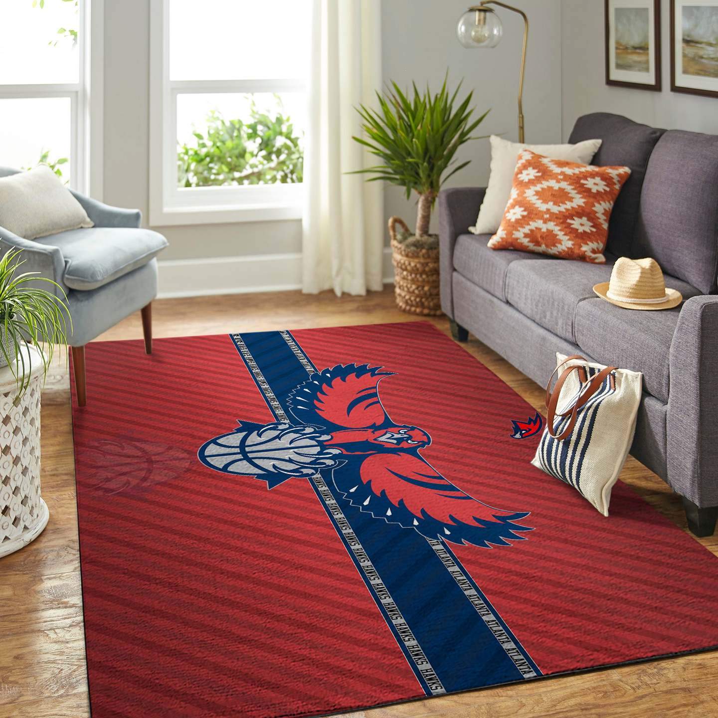 Atlanta Hawks Limited Edition Rectangle Rug
