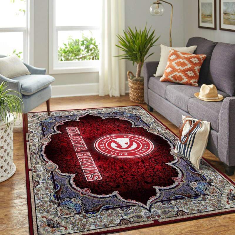 Atlanta Hawks Nba Limited Edition Rectangle Rug