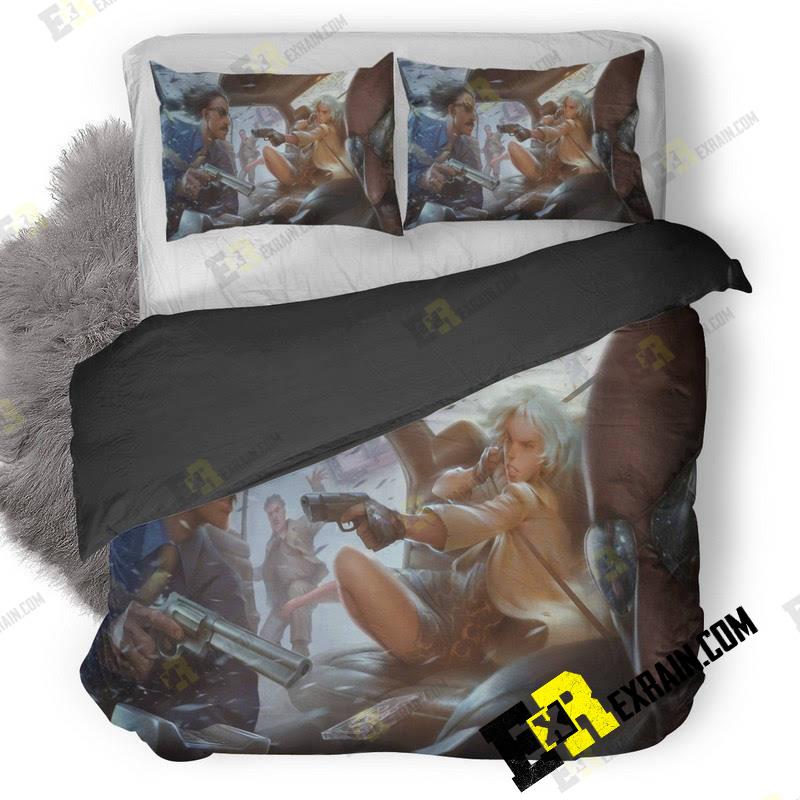 Atomic Blonde Artwork 5K Y 3D Customized Duvet Cover Bedding Set