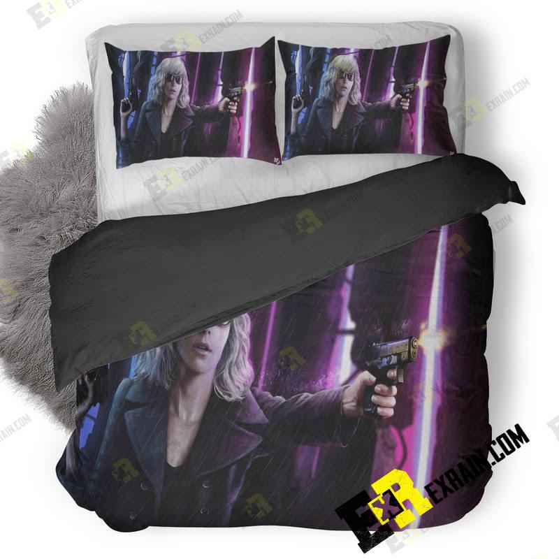 Atomic Blonde Charlize Theron 3D Customized Duvet Cover Bedding Set