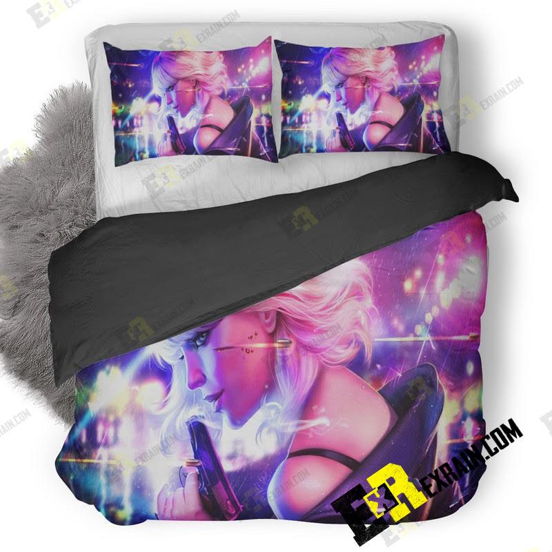 Atomic Blonde Hd Artwork Si 3D Customized Duvet Cover Bedding Set