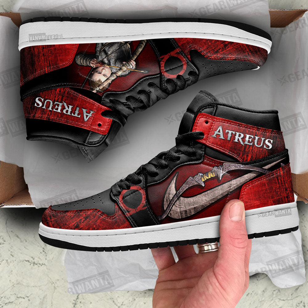 Atreus God Of War JD Sneakers Shoes For Fans Sneakers, Air Jordan Hightop
