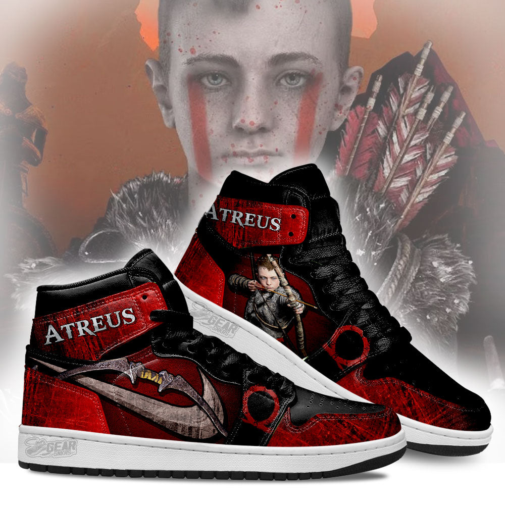 Atreus God Of War JD Sneakers Shoes For Fans Sneakers, Air Jordan Hightop