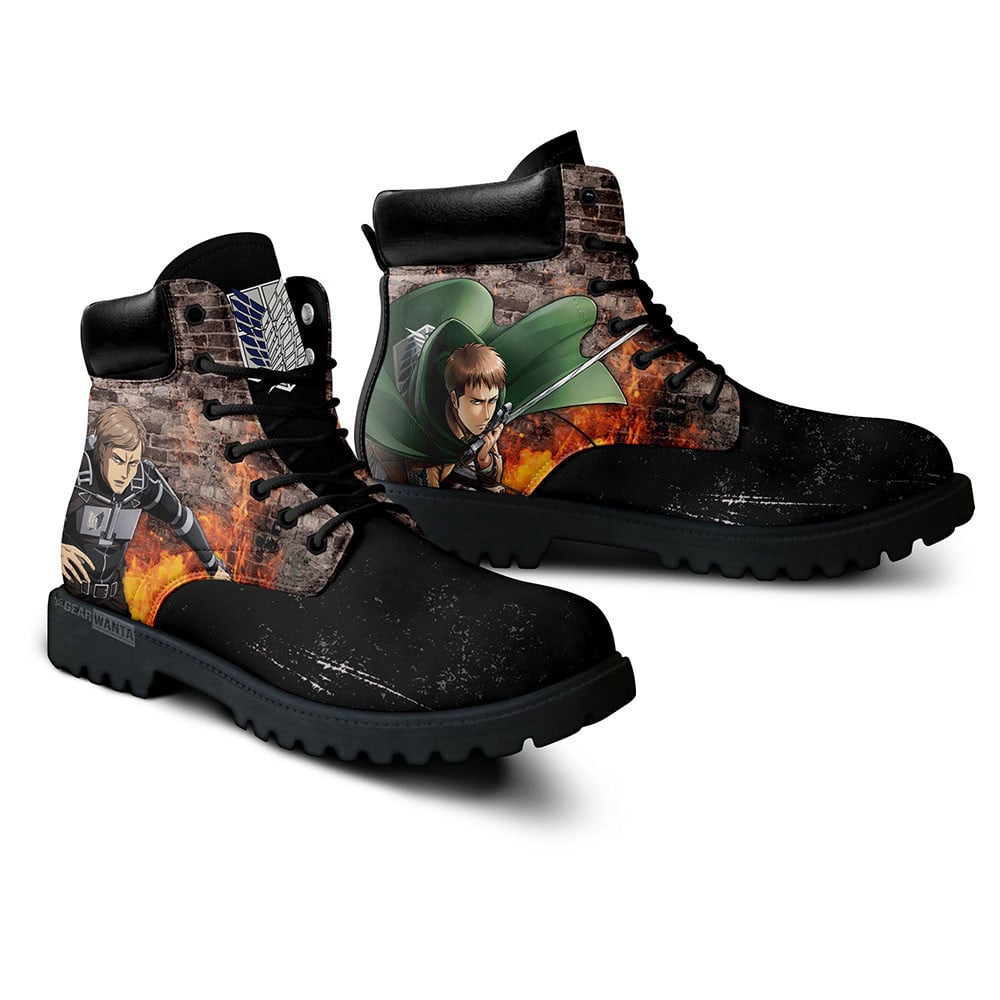 Attack On Titan Jean Kirstein Boots Custom Anime Shoes