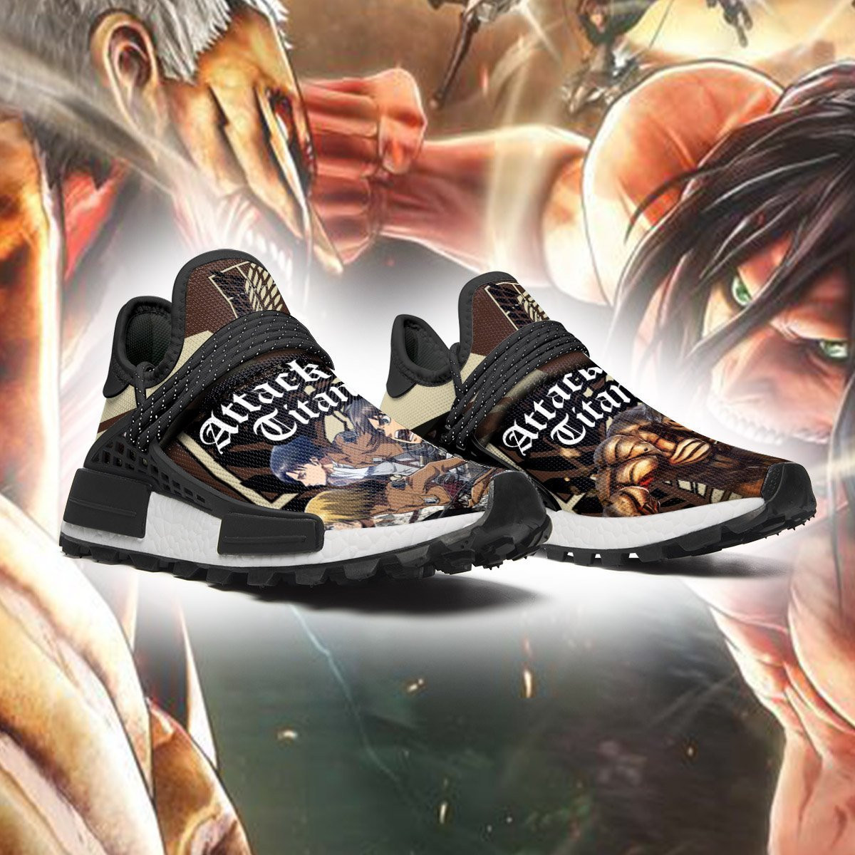 Attack On Titan Shoes Anime Sneakers, NMD Shoes