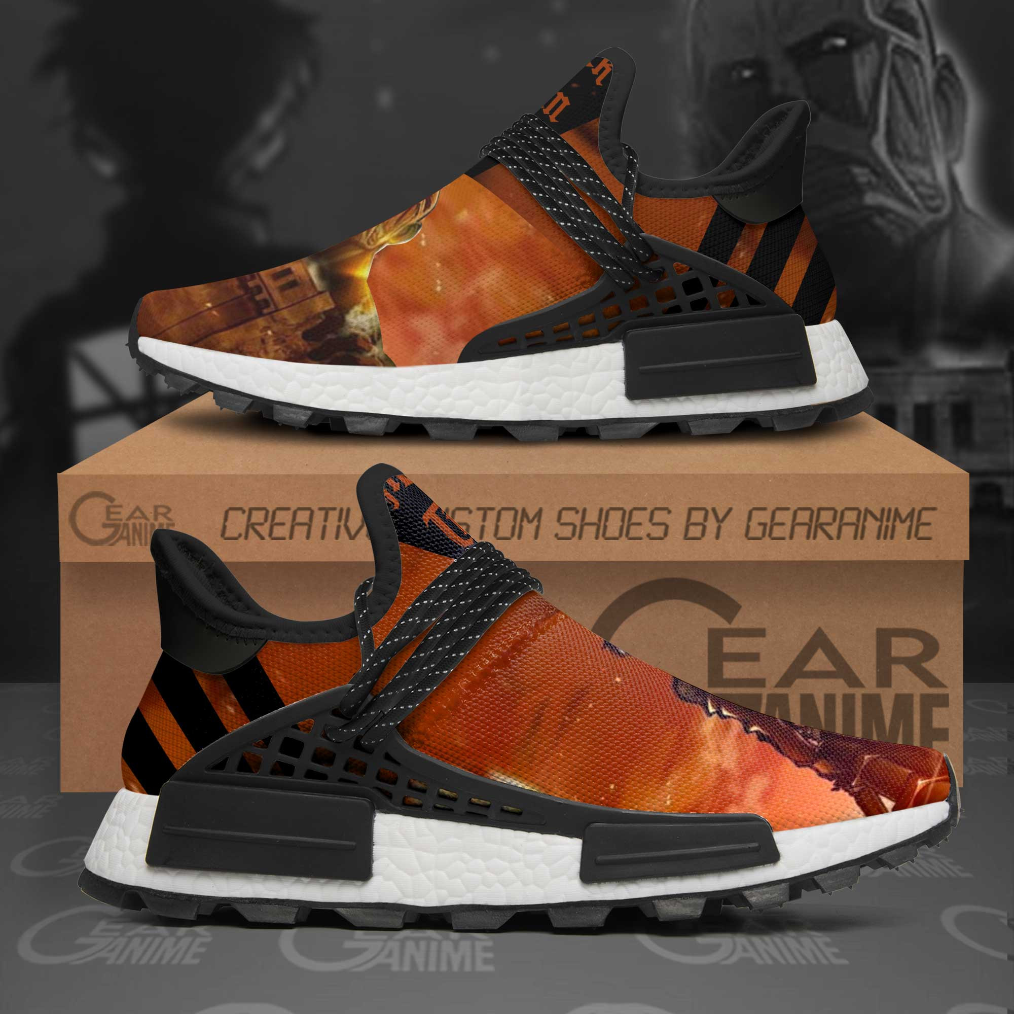 Attack On Titan Shoes AOT Anime Shoes, NMD Shoes