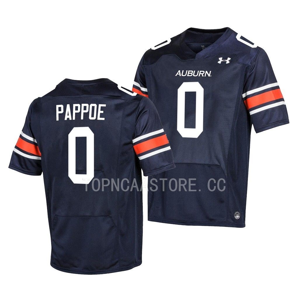 Auburn Tigers #0 Owen Pappoe 2022 College Navy Jersey Men's