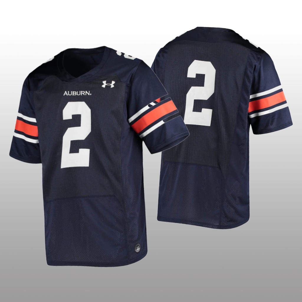Auburn Tigers #2 College Premiere Navy Jersey