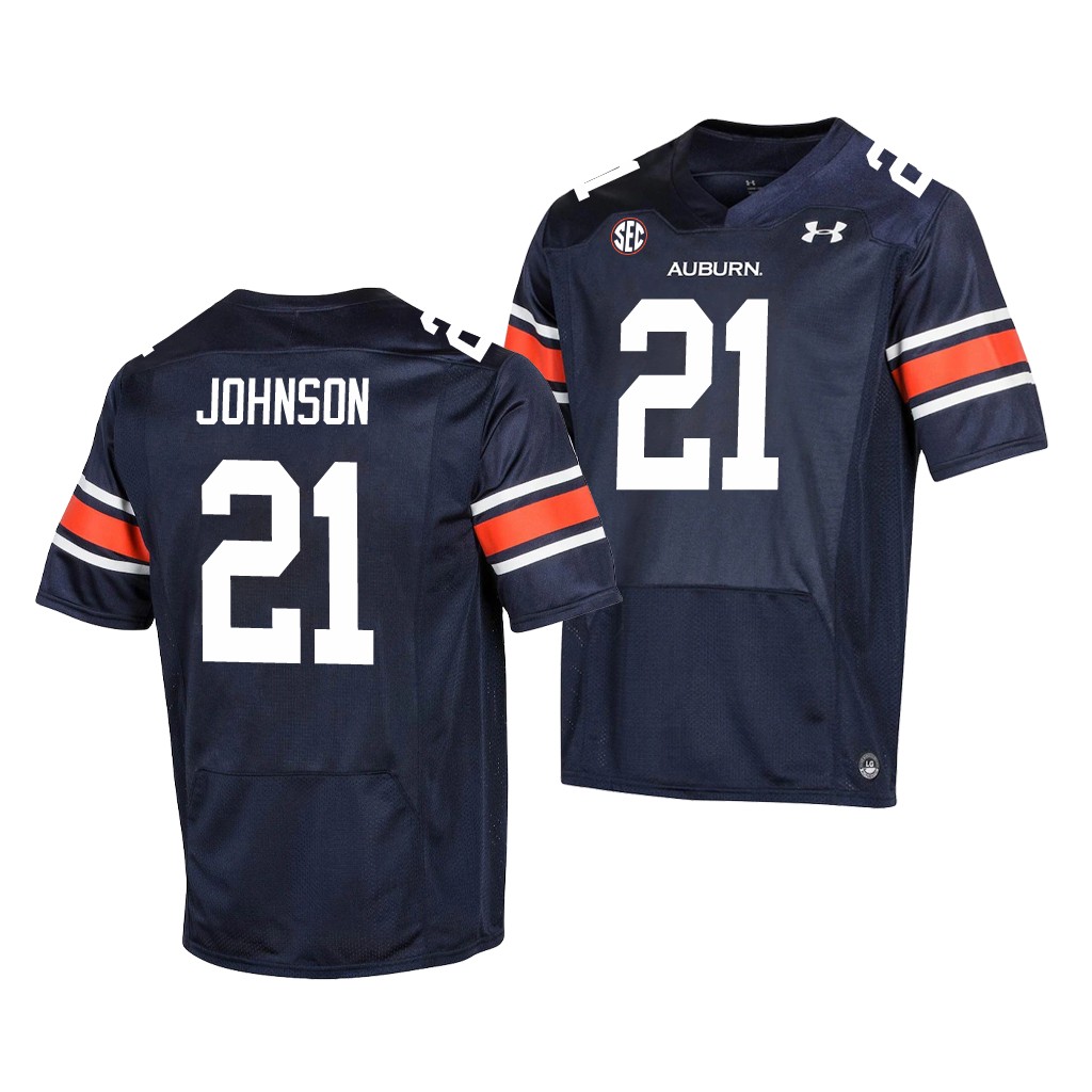 Auburn Tigers Kerryon Johnson Navy Premier Jersey Men's