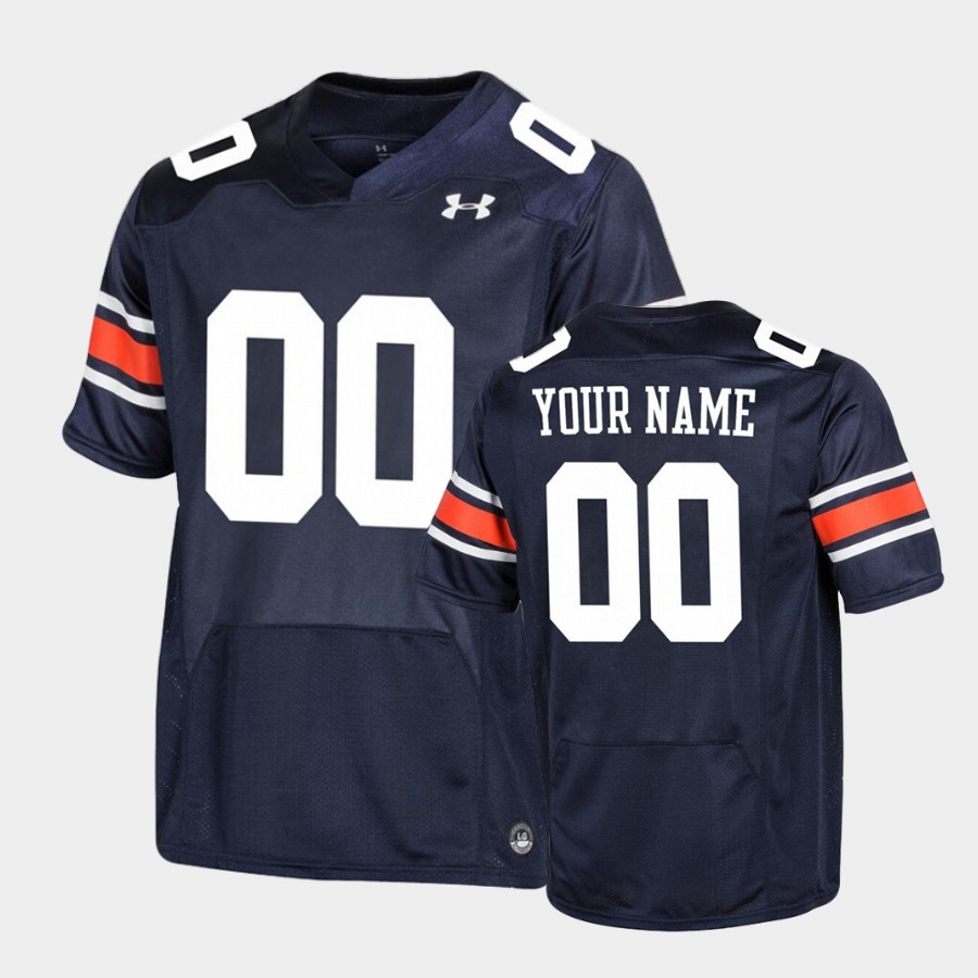 Auburn Tigers Navy Under Armour Custom Jersey
