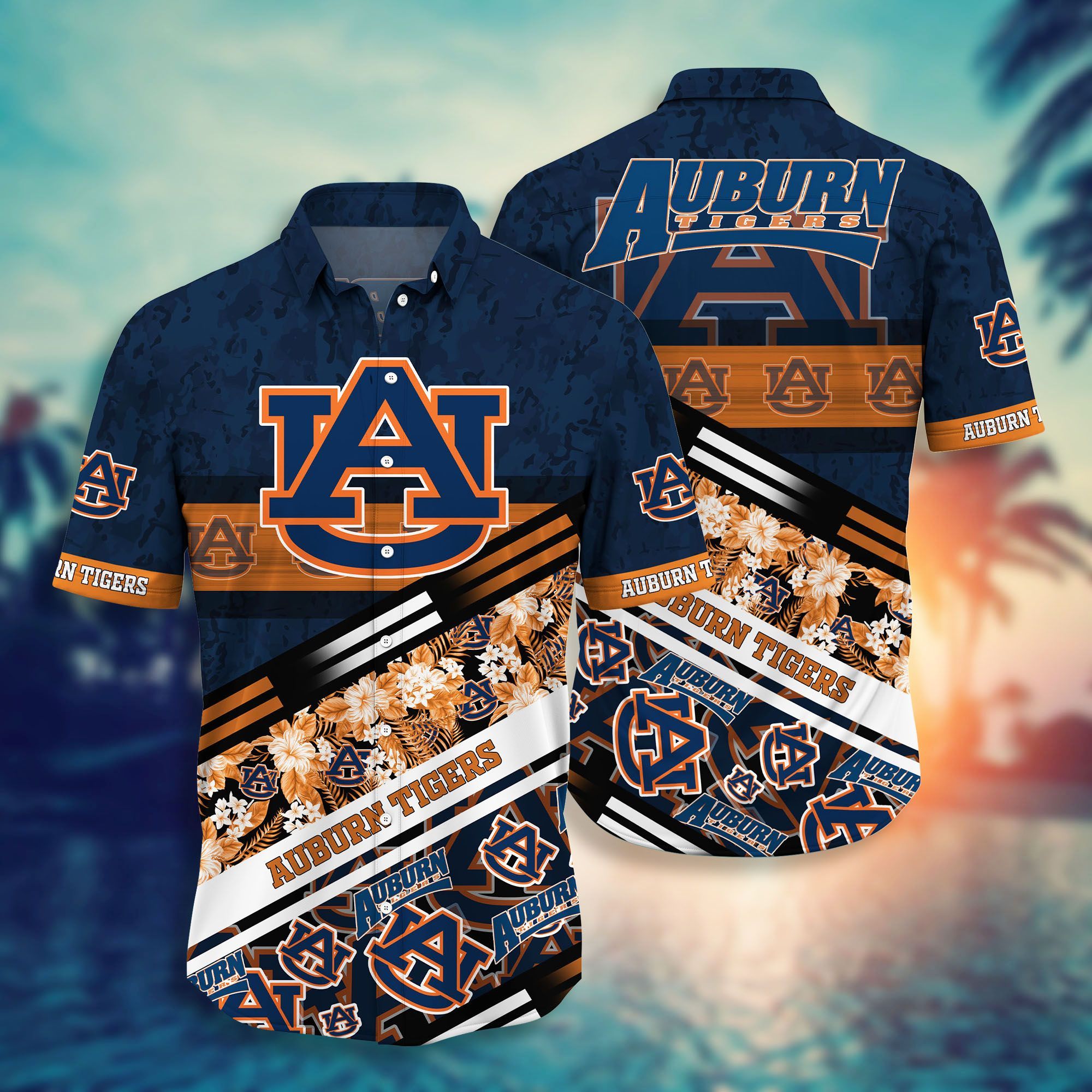 Auburn Tigers NCAA -Hawaii Shirt Style Hot Trending Summer-Hawaiian