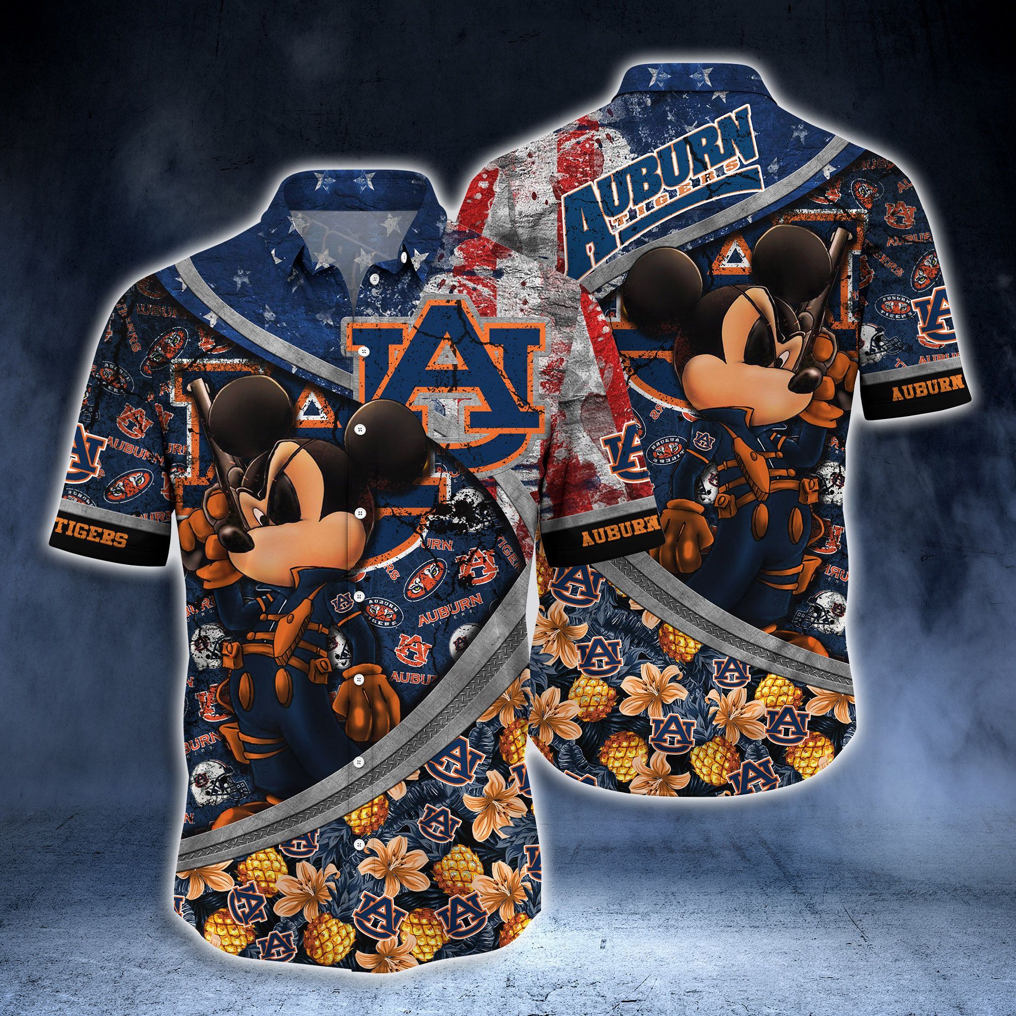 Auburn Tigers NCAA -Hawaii Shirt Style Hot Trending
