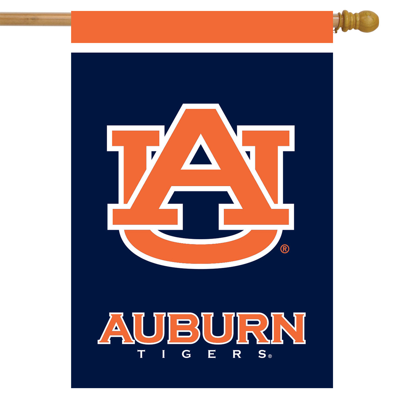Auburn Tigers NCAA Garden Flag, House Flag
