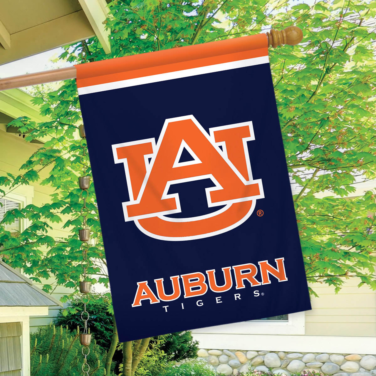 Auburn Tigers NCAA Garden Flag, House Flag