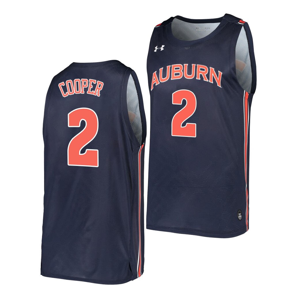 Auburn Tigers Sharife Cooper Navy 2021 NBA Top Draft College Jersey