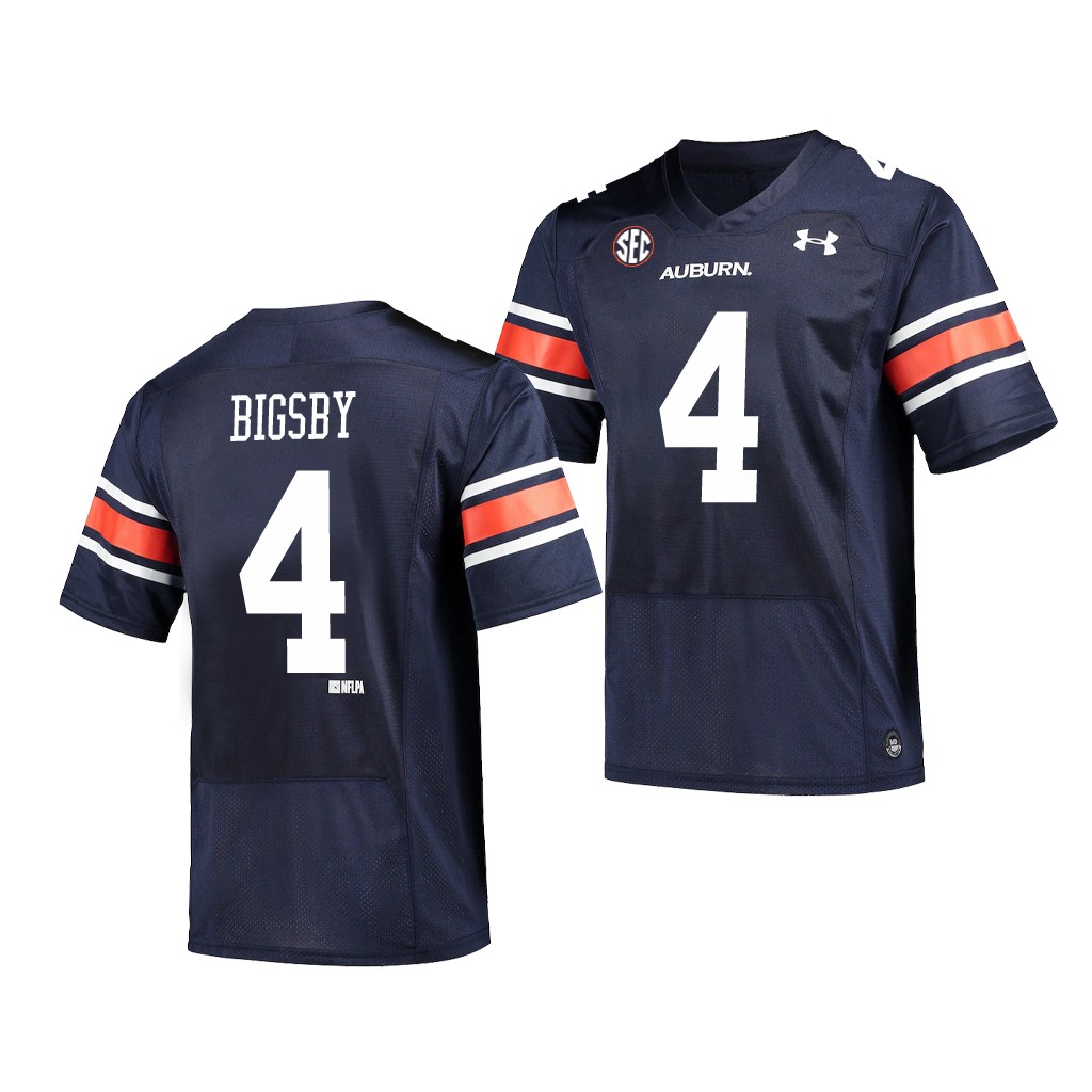 Auburn Tigers Tank Bigsby Navy Alumni Jersey