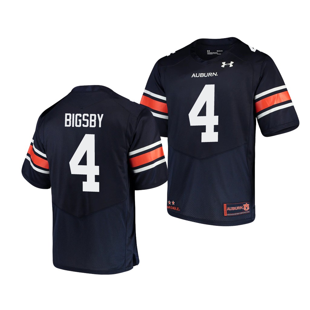 Auburn Tigers Tank Bigsby Navy Jersey Men's