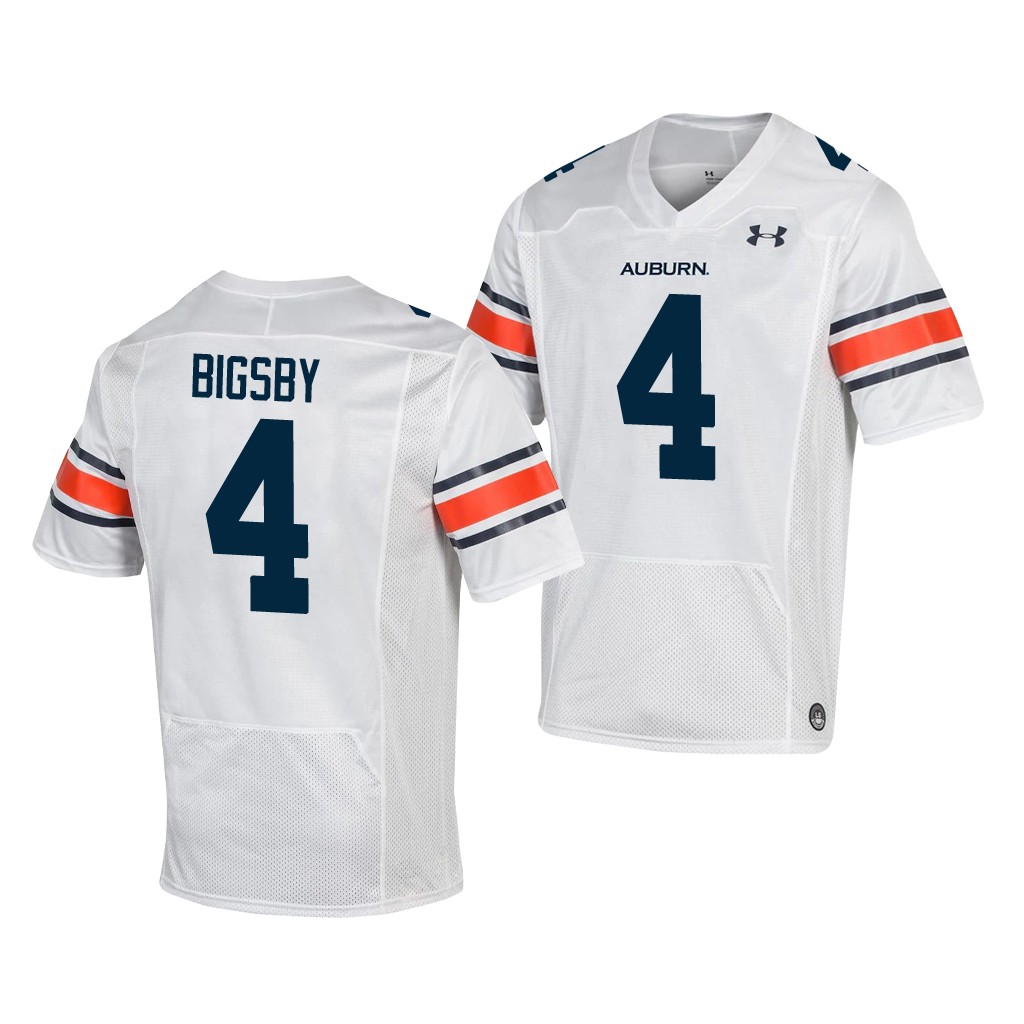 Auburn Tigers Tank Bigsby White Jersey