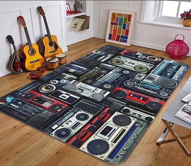 Audio Music Limited Edition Rectangle Rug