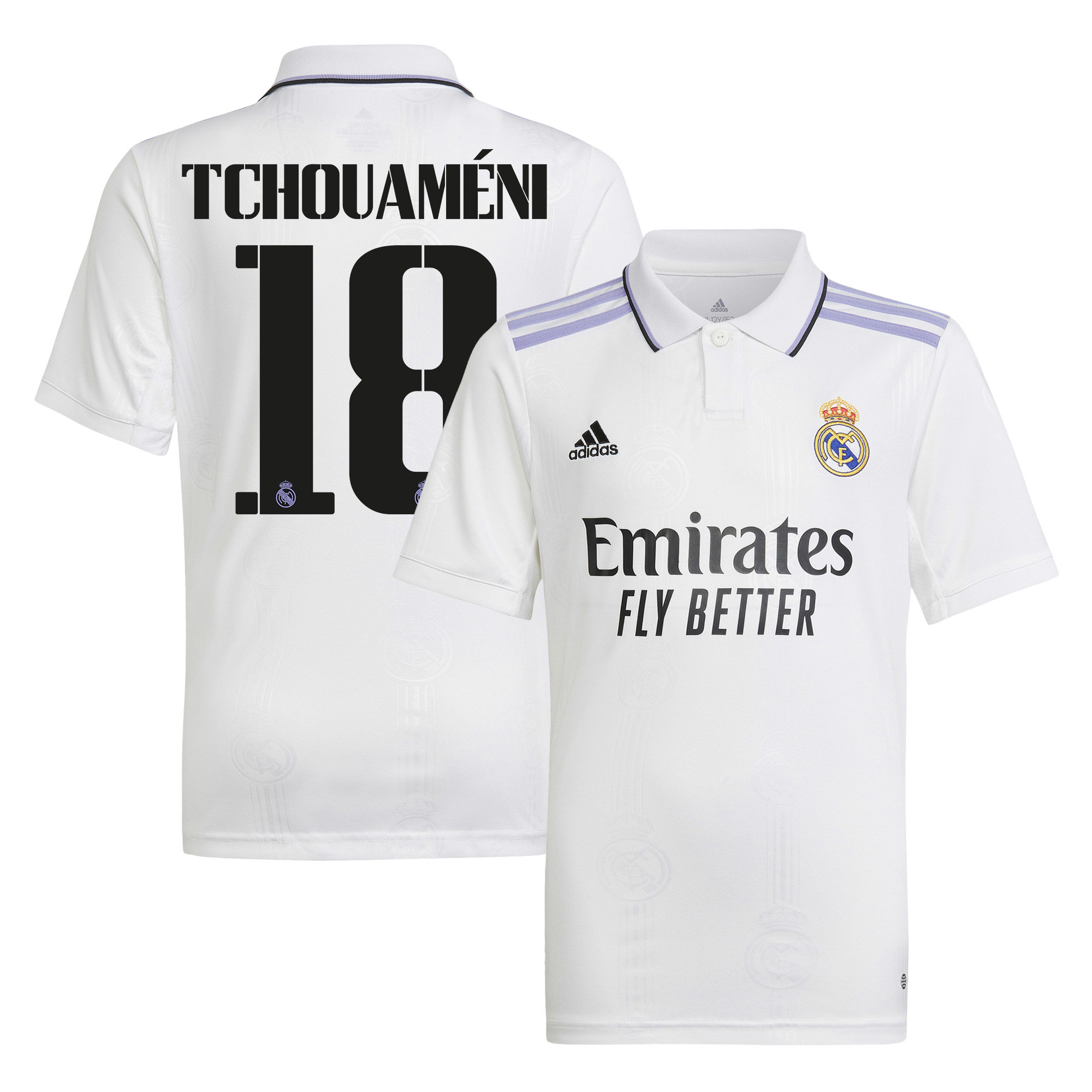 Aurélien Tchouaméni 18 Real Madrid 2022/23 Home Soccer Jersey – White