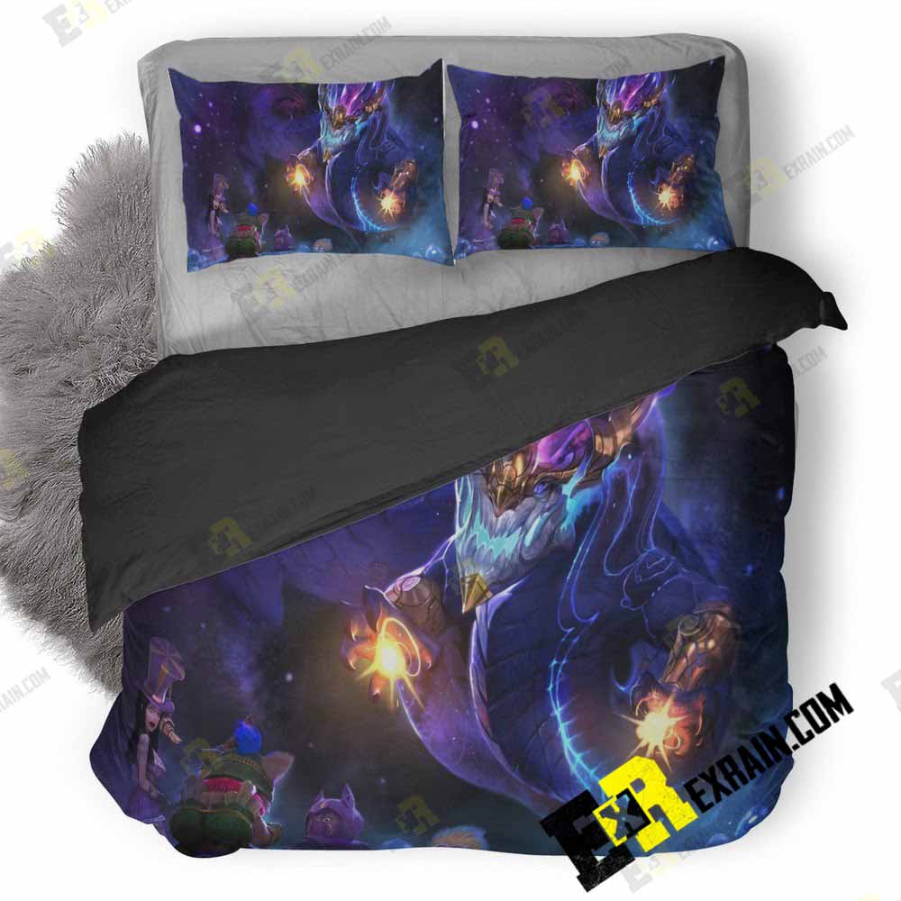 Aurelion Sol In League Of Legends Hd 3D Customized Duvet Cover Bedding Set