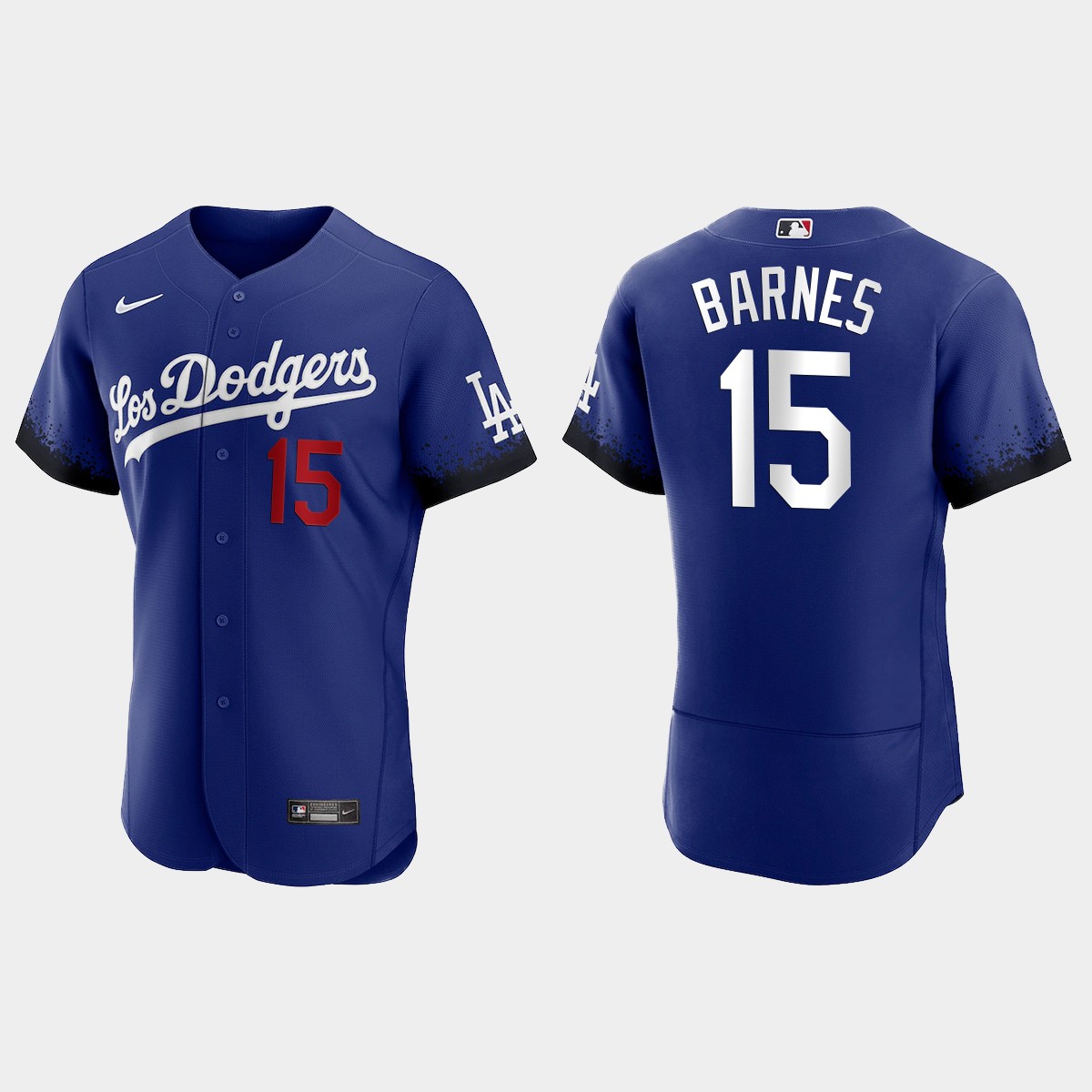 Austin Barnes Los Angeles Dodgers 2021 City Connect Jersey – Royal
