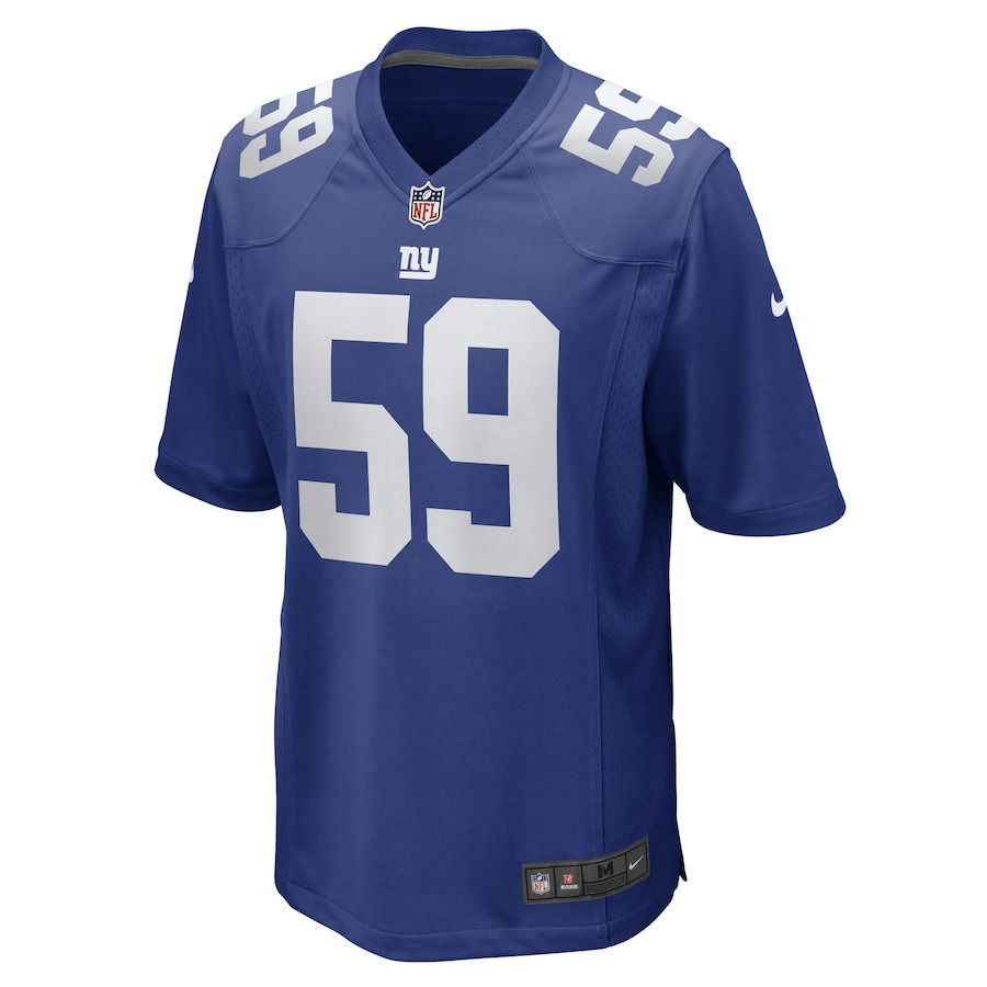 Austin Calitro New York Giants Stitched Jersey – Royal