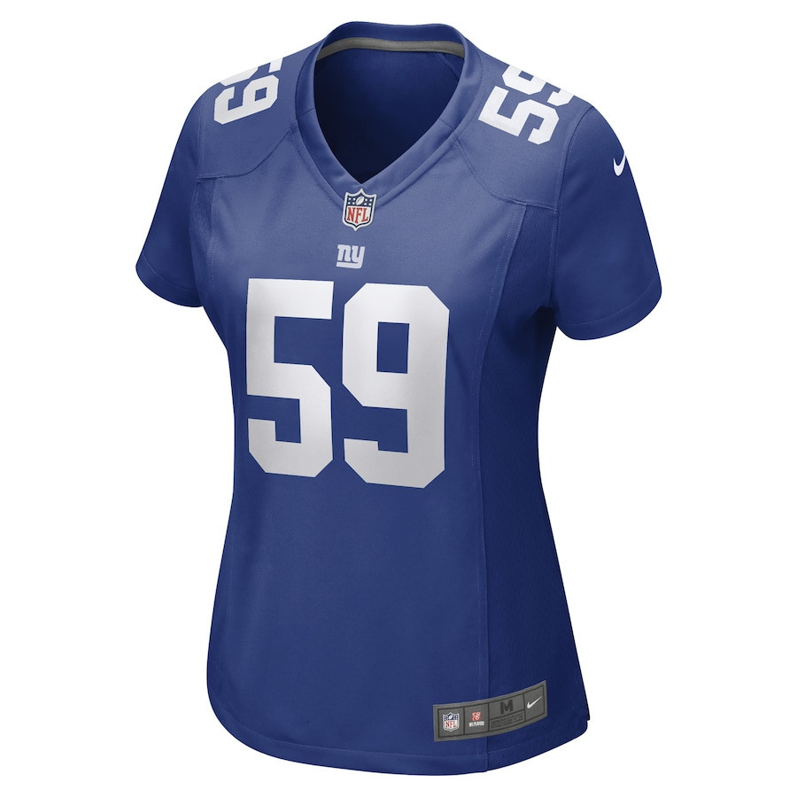 Austin Calitro New York Giants Women’s Stitched Jersey – Royal