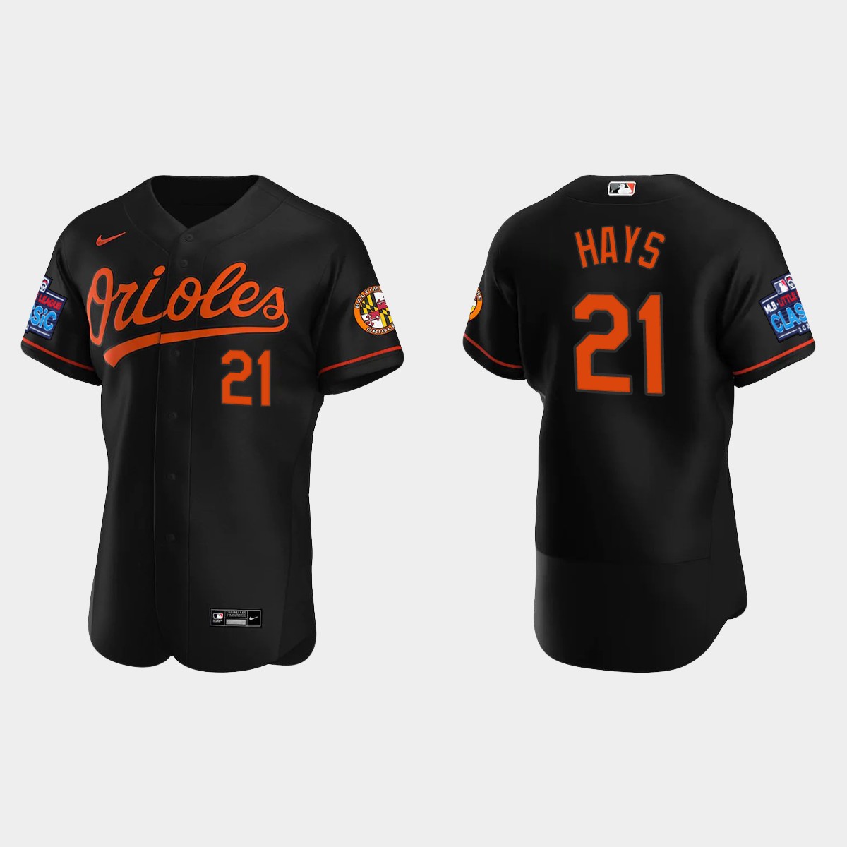 Austin Hays Baltimore Orioles 2022 Little League Classic Jersey – Black
