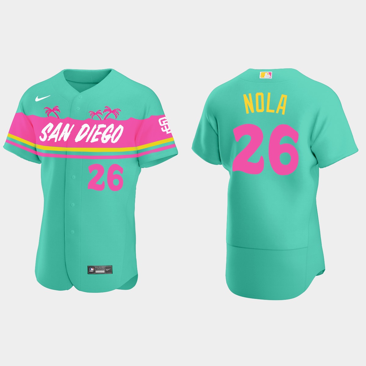 Austin Nola San Diego Padres City Connect Jersey – Teal
