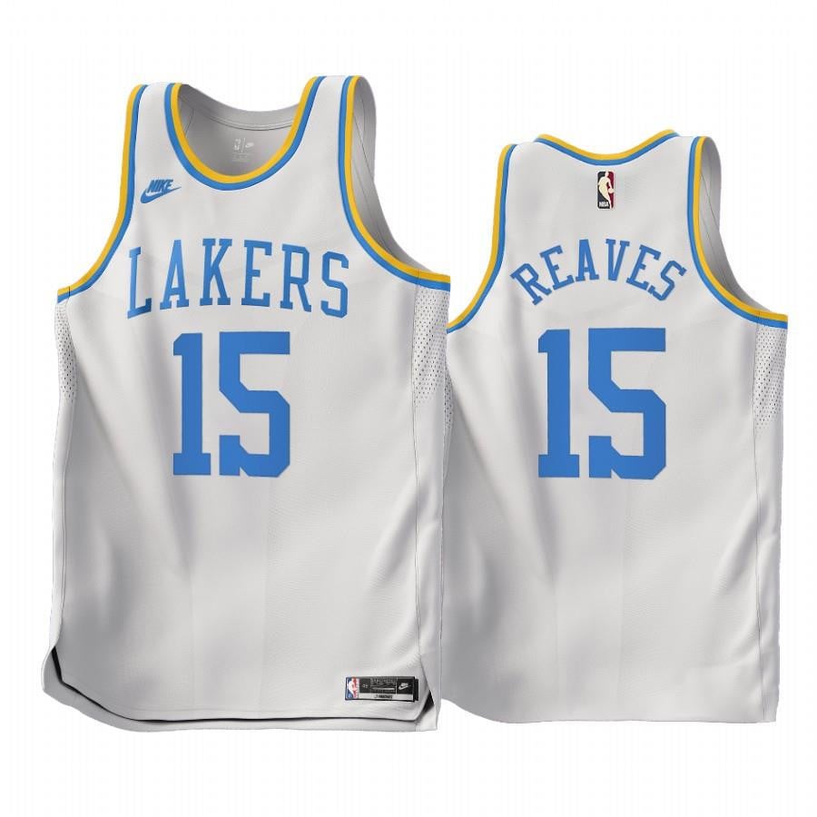 Austin Reaves 15 Los Angeles Lakers 2022-23 Classic Edition White Jersey – Men Jersey