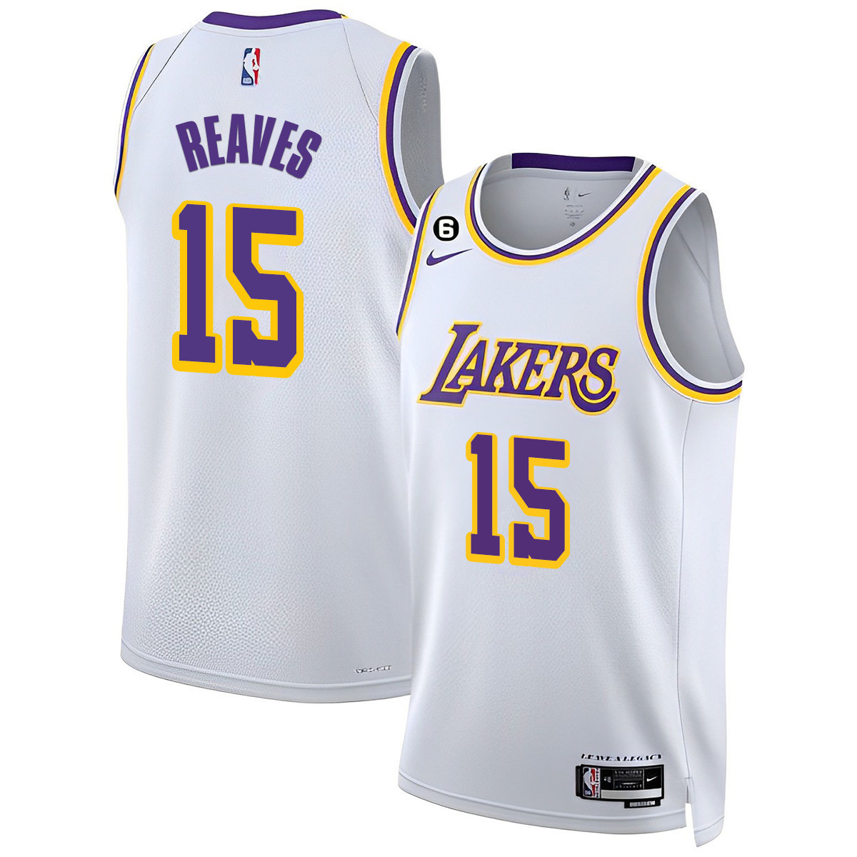 Austin Reaves Men's Los Angeles Lakers 2023 Collection Association Jersey - All Stitched