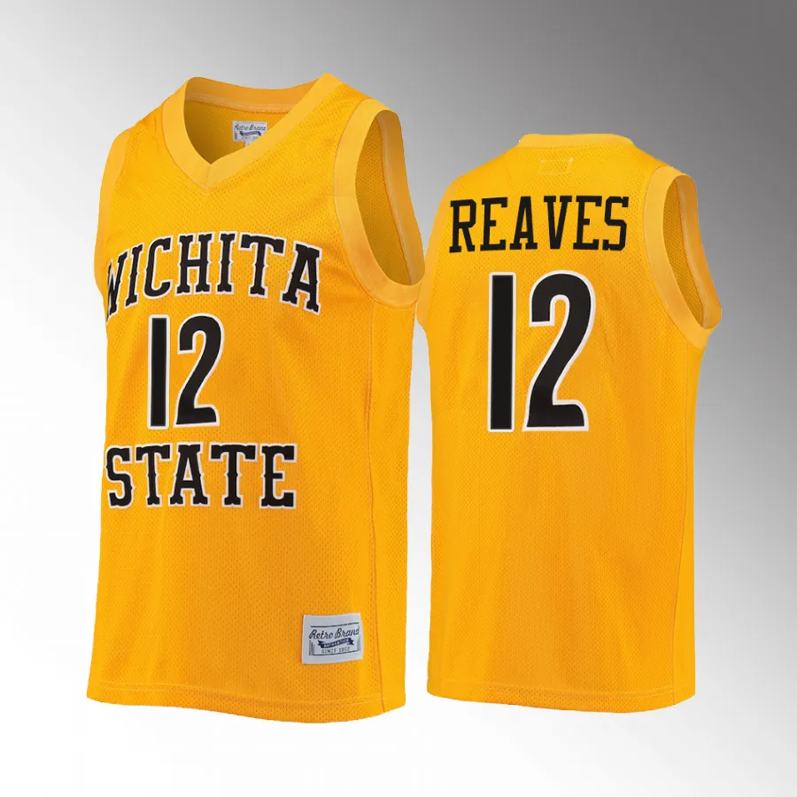 Austin Reaves Wichita State Shockers Commemorative Classic Men's Gold Jersey