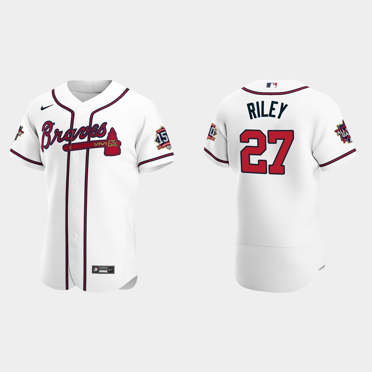 Austin Riley #27 Atlanta Braves 2021 MLB All-Star Game Jersey - White